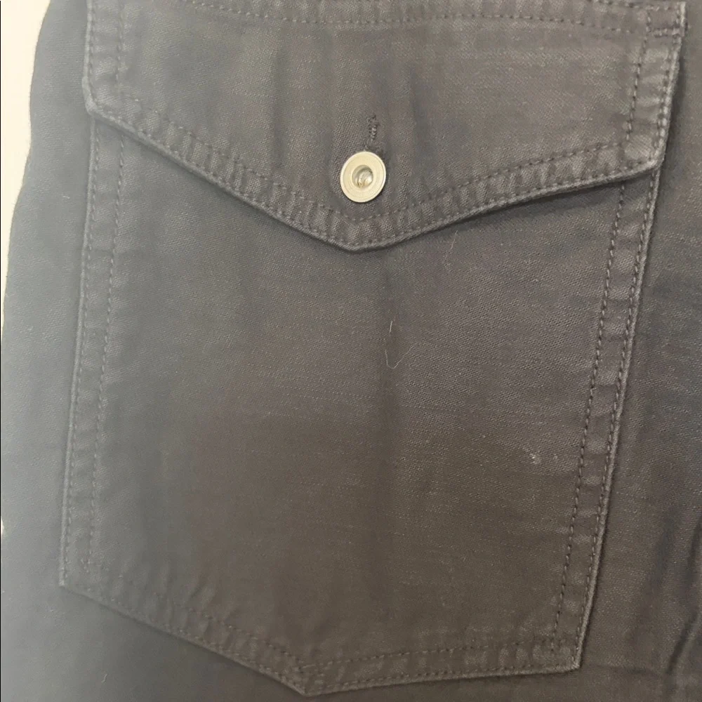 rag & bone Women's Black Cargo Pants - Picture 6 of 8